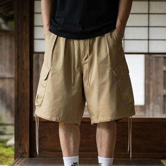 Short Japonais Large Avec Coupe Cargo