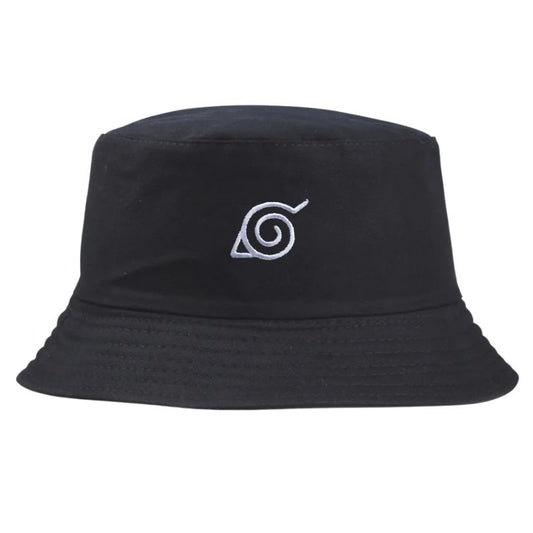 Chapeau Streetwear Avec Logo Spirale Blanc Brodé