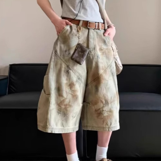 Short Japonais Homme Style Vintage Décontracté