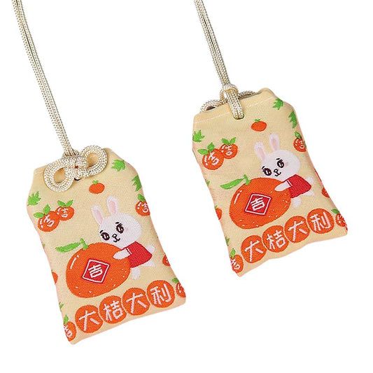 Omamori Japonais Design Lapin