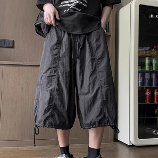 Short Japonais Large Avec Coupe Déstructurée