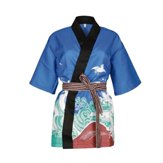 Tablier Japonais Motif Vagues