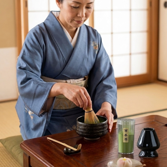 Kit Matcha Complet Pour Préparation Du Thé