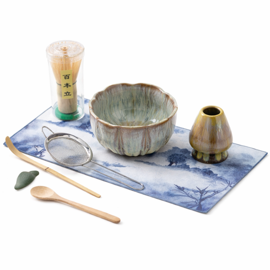Kit Matcha Traditionnel Avec Bol Et Ustensiles