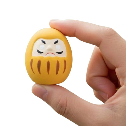 Daruma Expression Fâchée En Céramique