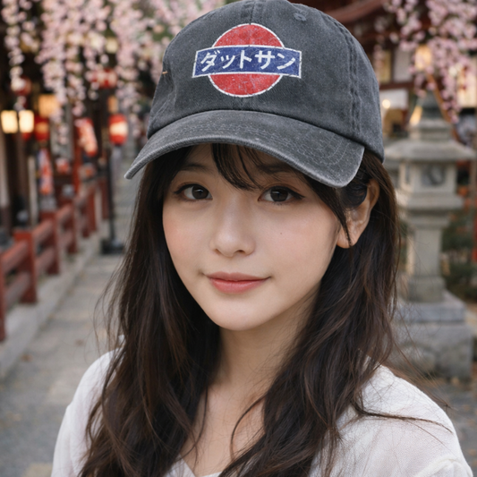 Casquette Japonaise Style Baseball Avec Inscription Kanji