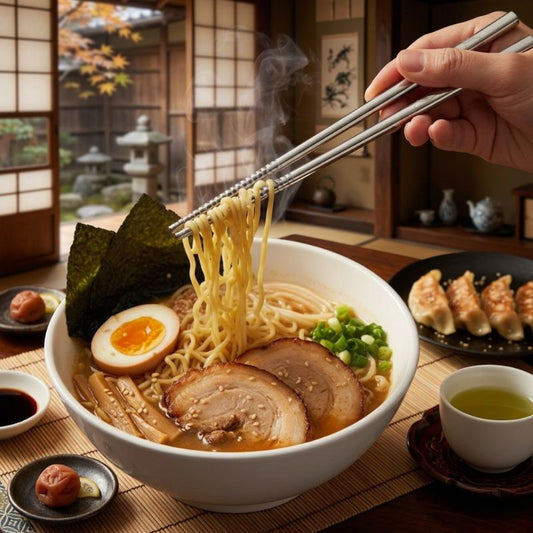 Baguette Japonaise Design Poissons