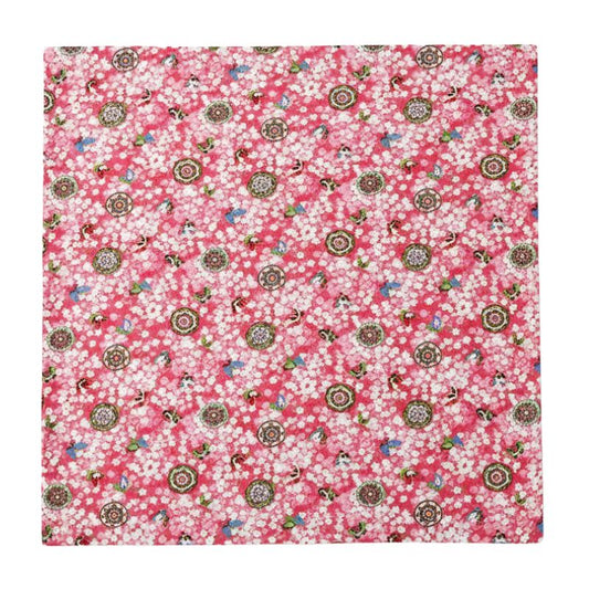 Furoshiki Traditionnel À Motifs Floraux, Furoshiki Traditionnel À Motifs Floraux