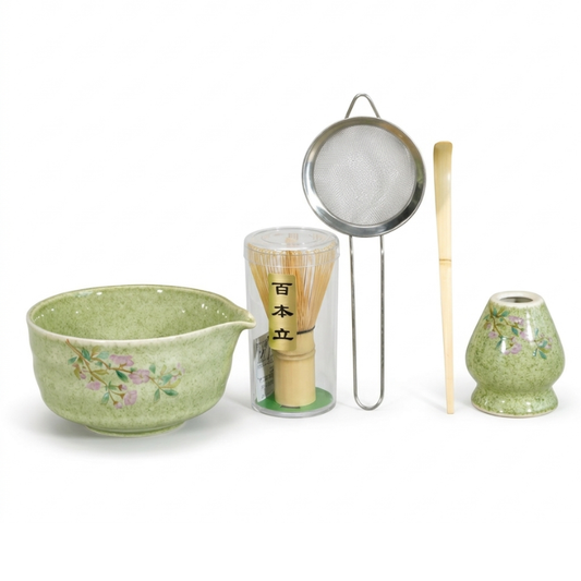 Kit Matcha Traditionnel Pour Thé En Poudre, Kit Matcha