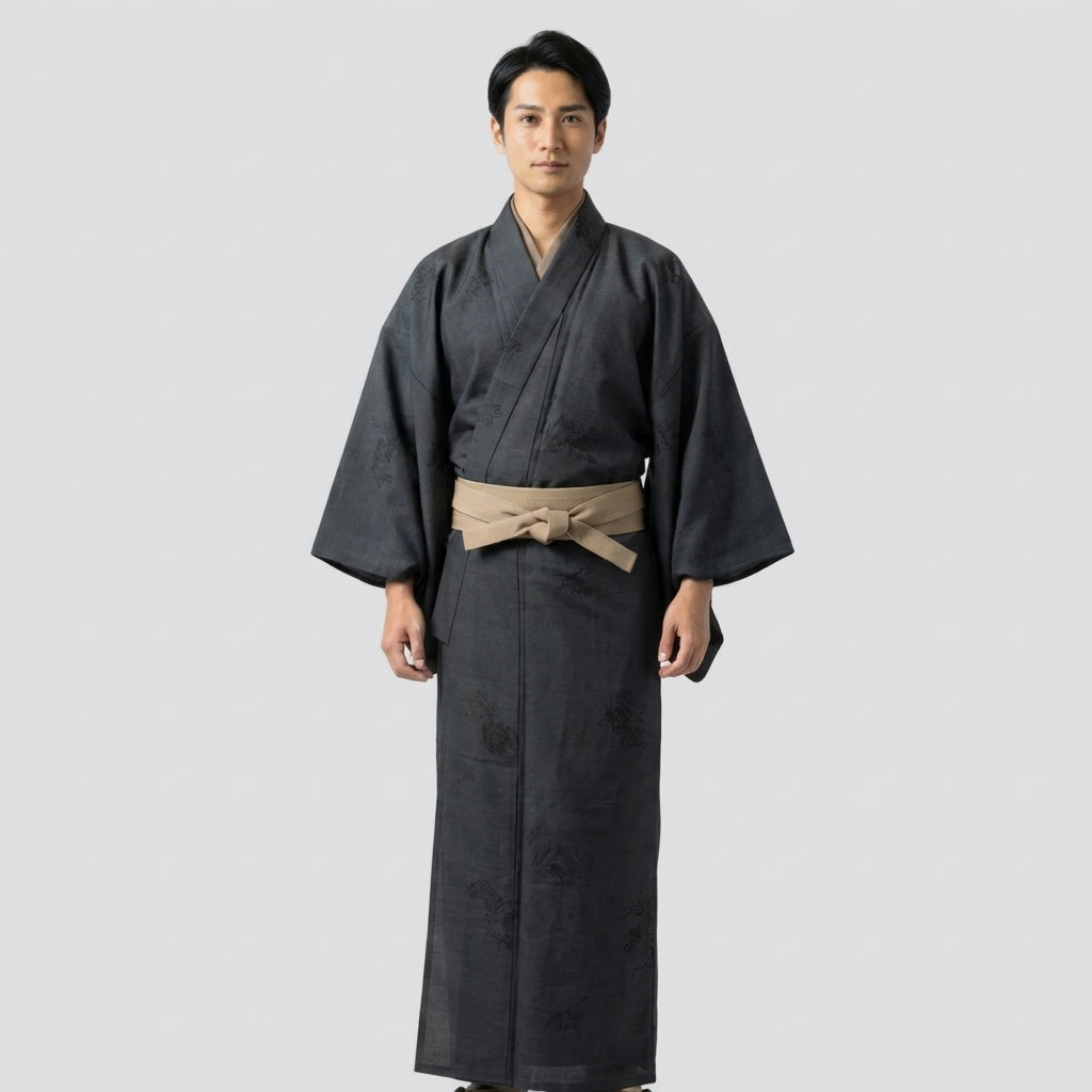 Ensemble Kimono Homme