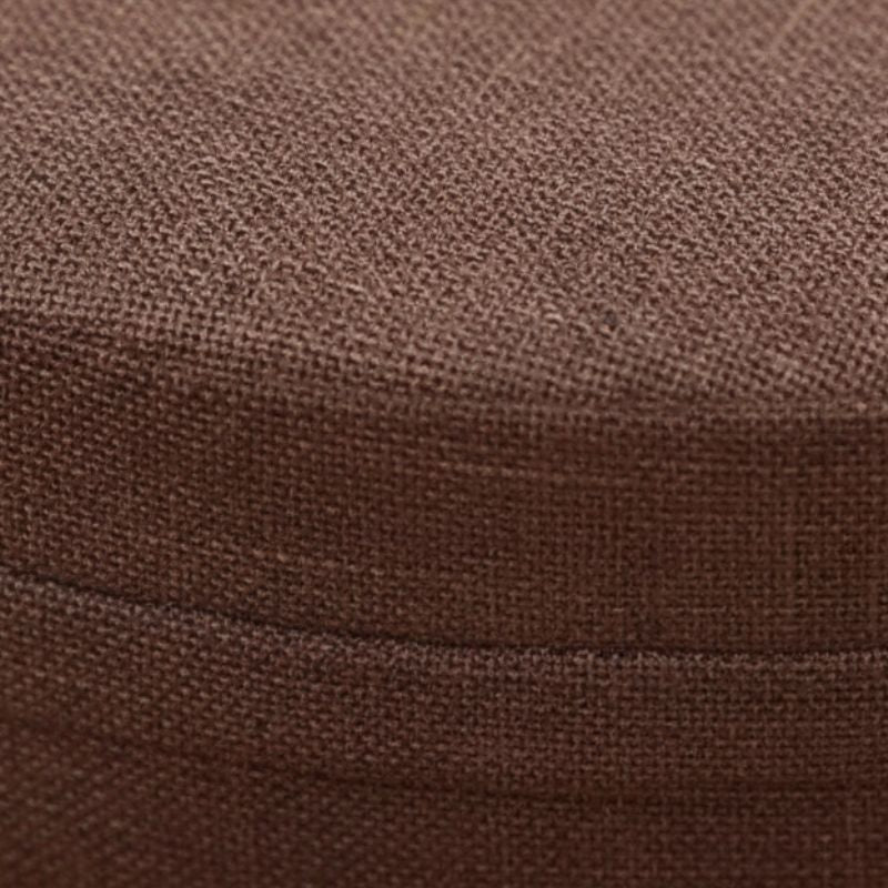 Coussin Japonais Rond En Lin Avec Assise Épaisse