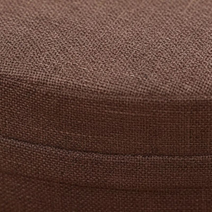 Coussin Japonais Rond En Lin Avec Assise Épaisse