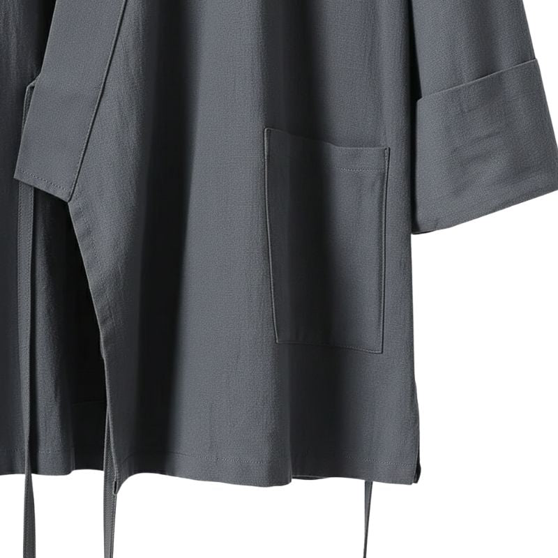 Jinbei Homme Moderne En Tissu Fluide