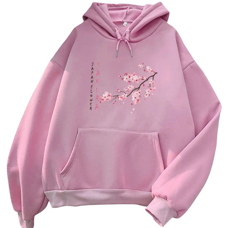 Sweat Japonais En Style Printanier