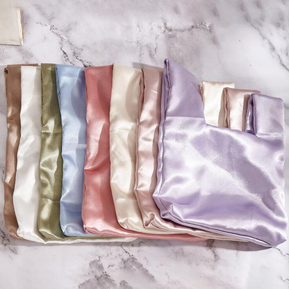 Sac Japonais En Satin Brillant Avec Finition Lisse