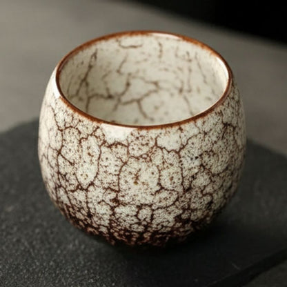 Tasse Japonaise Artisanale en Céramique Émaillée