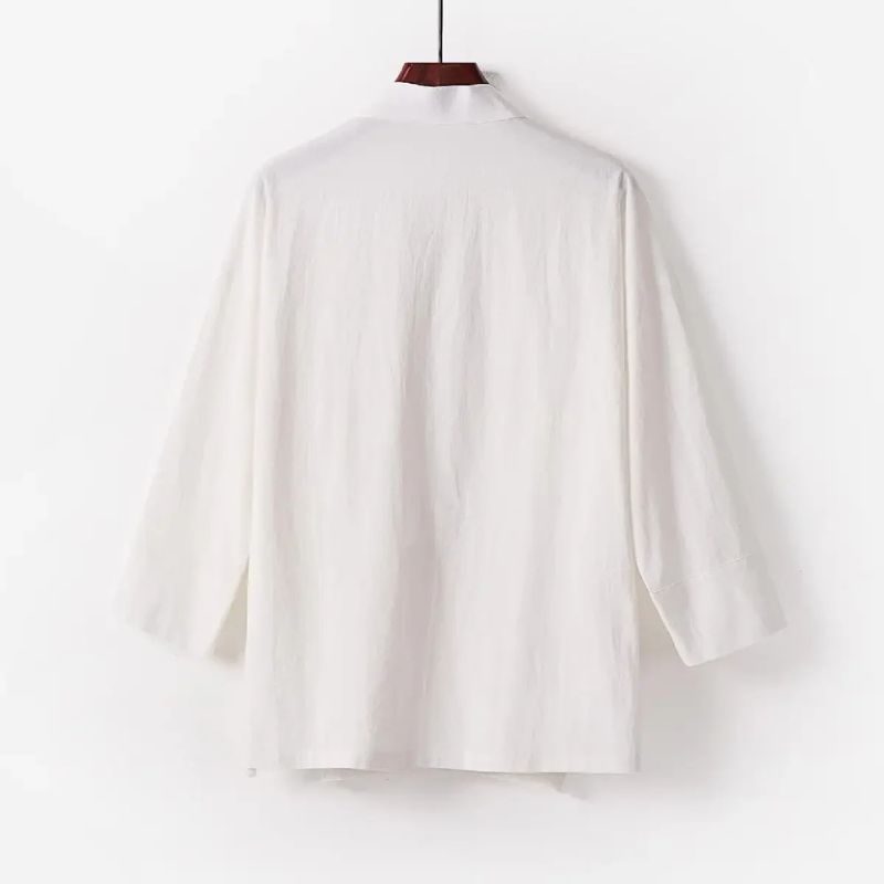 Jinbei Homme Moderne En Tissu Fluide