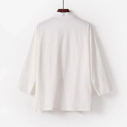 Jinbei Homme Moderne En Tissu Fluide