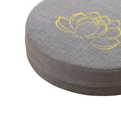 Coussin Japonais De Méditation Avec Motif Lotus