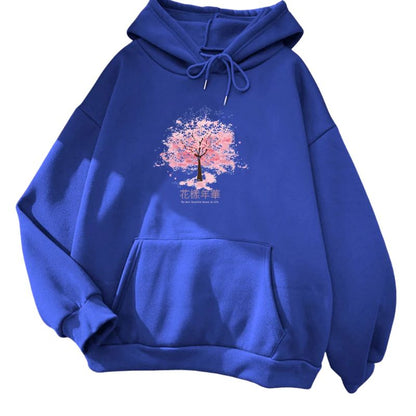Sweat Japonais Avec Arbre Sakura