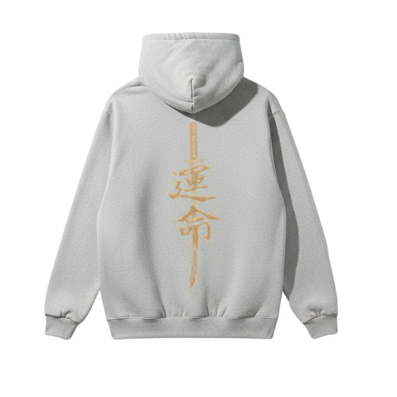 Sweat Japonais Mode Urbaine Avec Design Katana