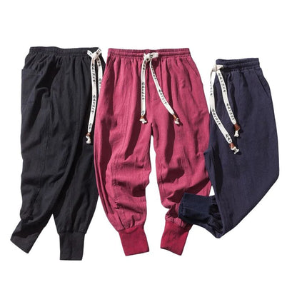 Pantalon Japonais Ample Homme Style Sarouel Moderne
