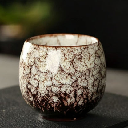 Tasse Japonaise Artisanale en Céramique Émaillée