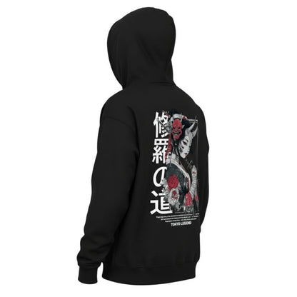 Sweat Japonais Avec Illustration Samouraï Moderne
