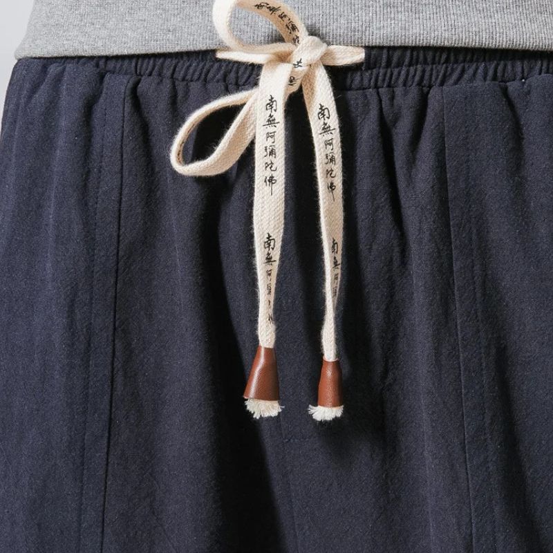Pantalon Japonais Ample Homme Style Sarouel Moderne