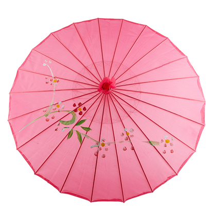Parapluie Japonais Traditionnel En Papier Huilé Style Sakura