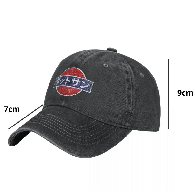 Casquette Japonaise Style Baseball Avec Inscription Kanji