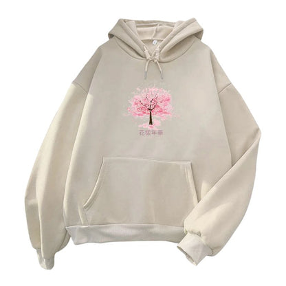 Sweat Japonais Avec Arbre Sakura