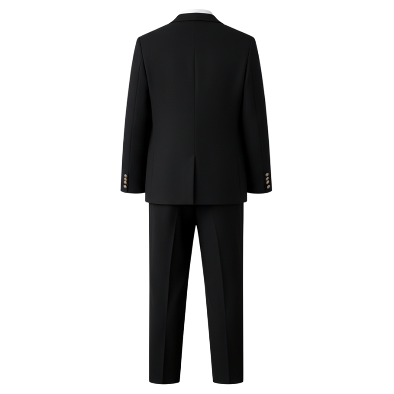 Uniforme Japonais En Ensemble Élégant Avec Cravate Rayée