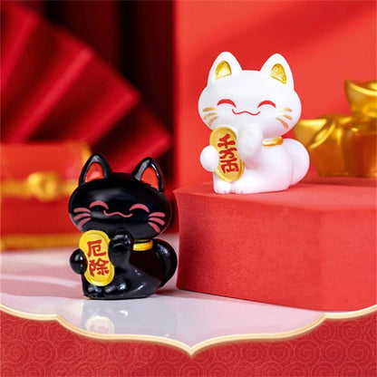 Maneki Neko Mini Figurine Décorative 2,6 cm