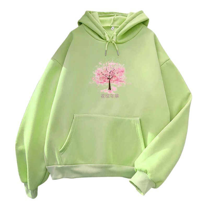 Sweat Japonais Avec Arbre Sakura
