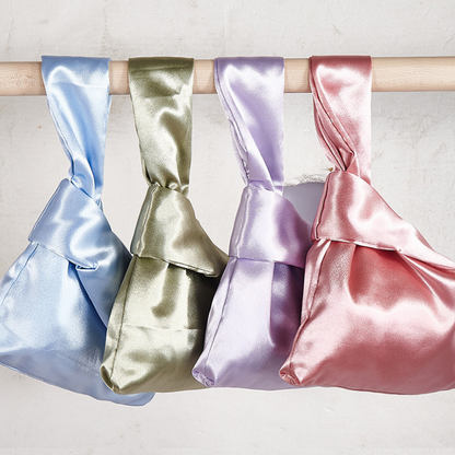 Sac Japonais En Satin Brillant Avec Finition Lisse
