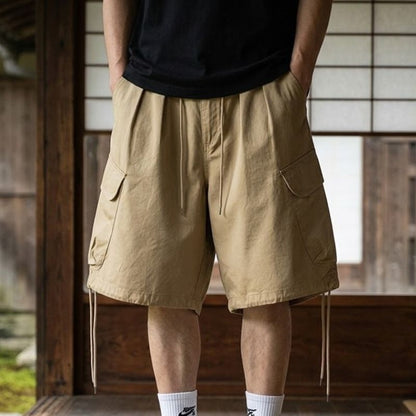 Short Japonais Large Avec Coupe Cargo