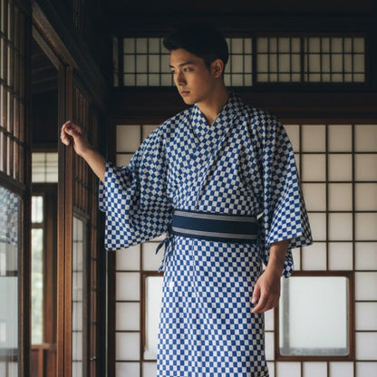 Kimono Japonais Homme Style Classique