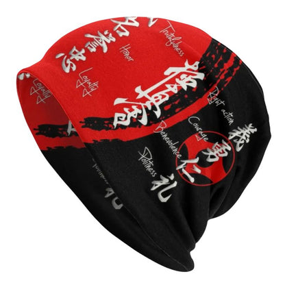 Bonnet Japonais Unisexe Avec Impression Kanji