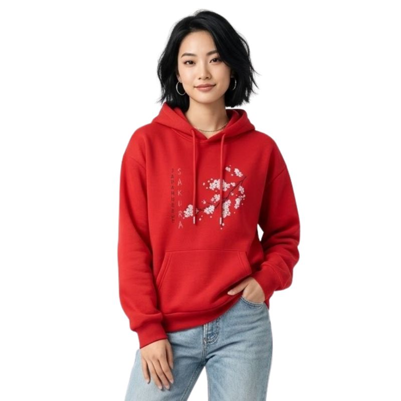 Sweat Japonais En Style Printanier
