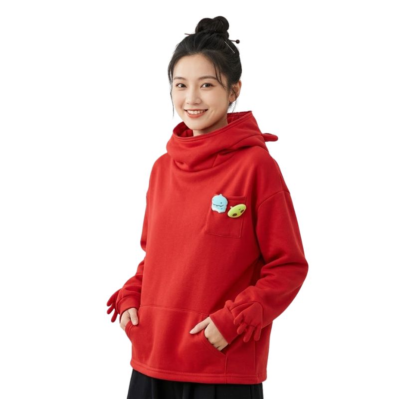 Sweat Japonais Avec Capuche Fantaisie