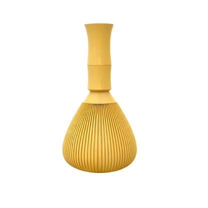 Fouet Matcha En Résine Avec Design Strié