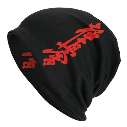Bonnet Japonais Mode Urbaine Avec Motif Calligraphie