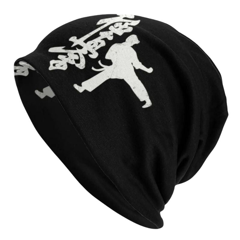 Bonnet Japonais Avec Impression Guerrier Dynamique