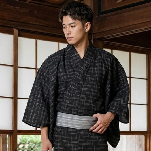 Kimono Japonais Homme Style Urbain