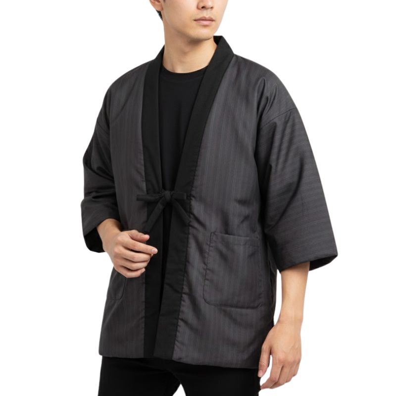 Hanten Homme Japonais Uni Minimaliste