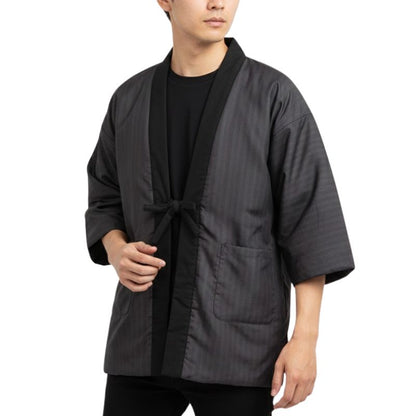 Hanten Homme Japonais Uni Minimaliste