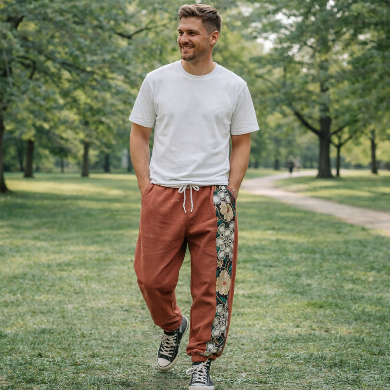 Pantalon Japonais Ample Homme Style Samouraï