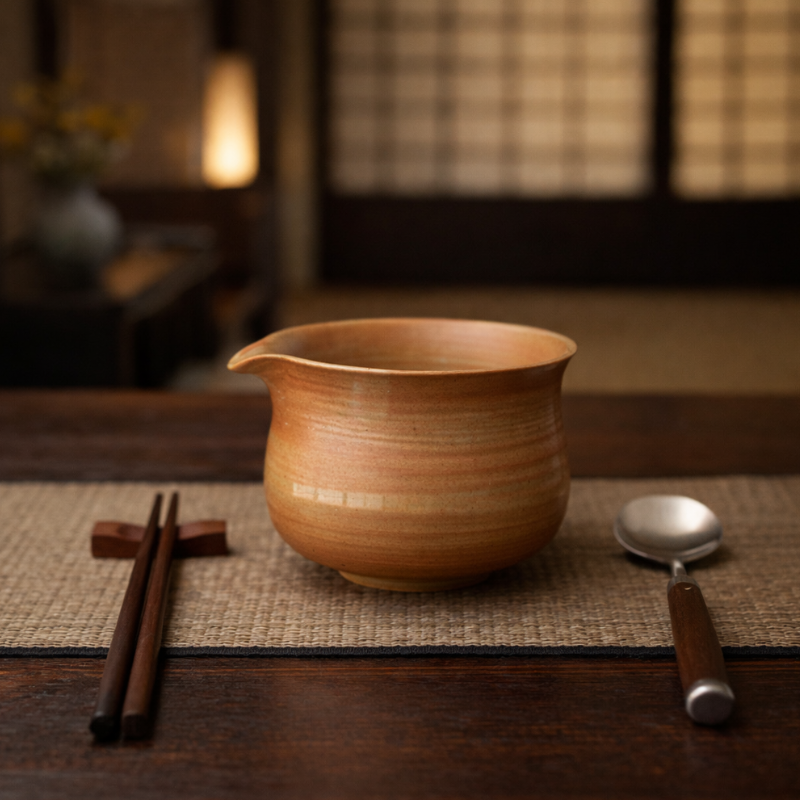 Bol Matcha Style Chawan En Terre Naturelle