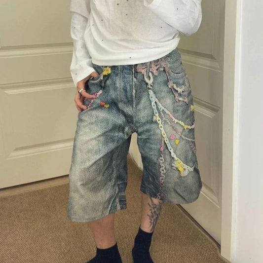 Short Japonais Streetwear Homme Vintage